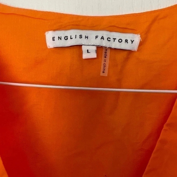 COPY - Women’s English Factory Cropped Top Sz. L - Picture 2 of 3